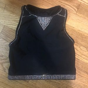 Adam Selman Sport Racer-back Crop